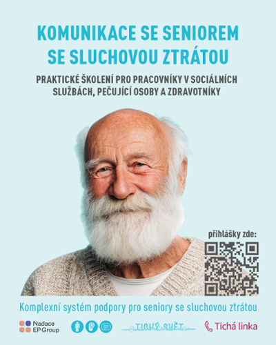 Nabízíme školení Komunikace se seniorem se sluchovou ztrátou
