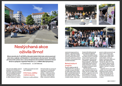 Neslýchaná akce v novém vydání časopisu UNIE.
