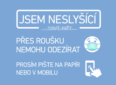 Kartička pro neslyšící