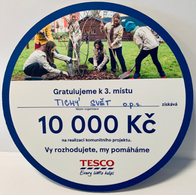 Děkujeme Nadačnímu fondu Tesco