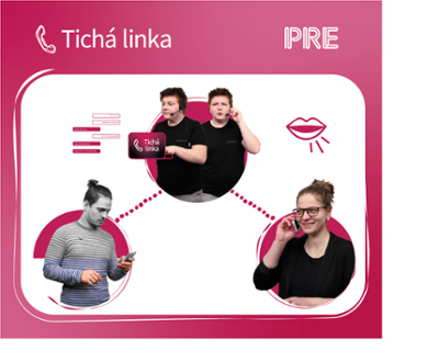 Technická podpora projektu Tichá linka