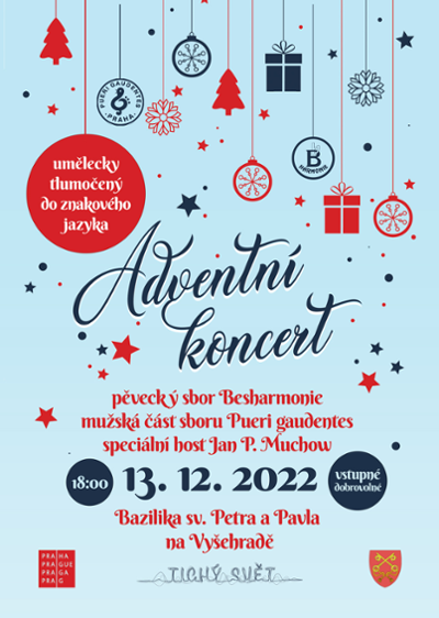 Adventní koncert - 13. prosince na Vyšehradě